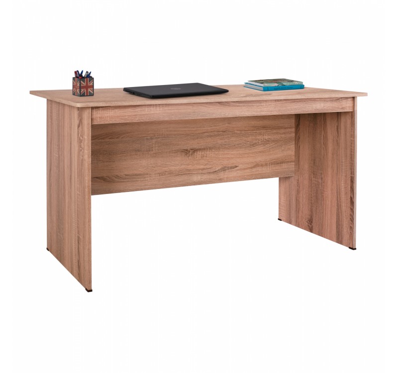 ΓΡΑΦΕΙΟ ΜΕΛΑΜΙΝΗΣ HAYDEN 120x71x74,5 HM2285.02 ΣΕ ΧΡΩΜΑ SONAMA