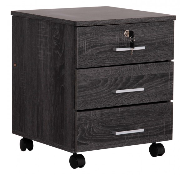 ΣΥΡΤΑΡΙΕΡΑ ΓΡΑΦΕΙΟΥ HAYDEN HM2282.01 ΣΕ ΑΝΘΡΑΚΙ ΧΡΩΜΑ 39.5x40x46.5Υεκ
