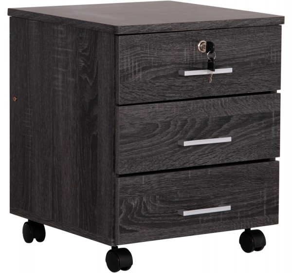 ΣΥΡΤΑΡΙΕΡΑ ΓΡΑΦΕΙΟΥ HAYDEN HM2282.01 ΣΕ ΑΝΘΡΑΚΙ ΧΡΩΜΑ 39.5x40x46.5Υεκ