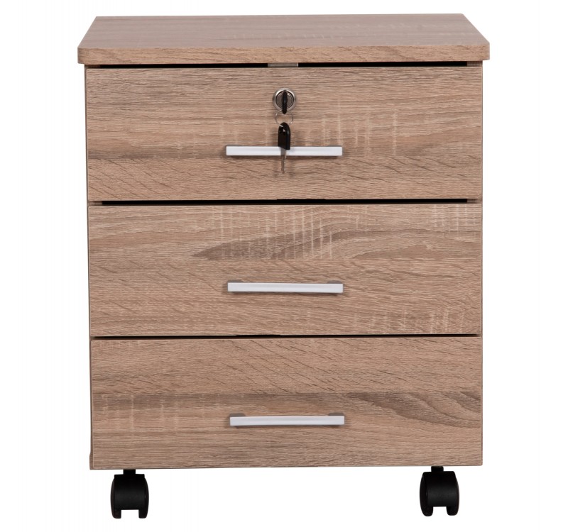 ΣΥΡΤΑΡΙΕΡΑ ΓΡΑΦΕΙΟΥ HAYDEN HM2282.02 ΣΕ SONAMA ΧΡΩΜΑ 39.5x40x46.5Υεκ