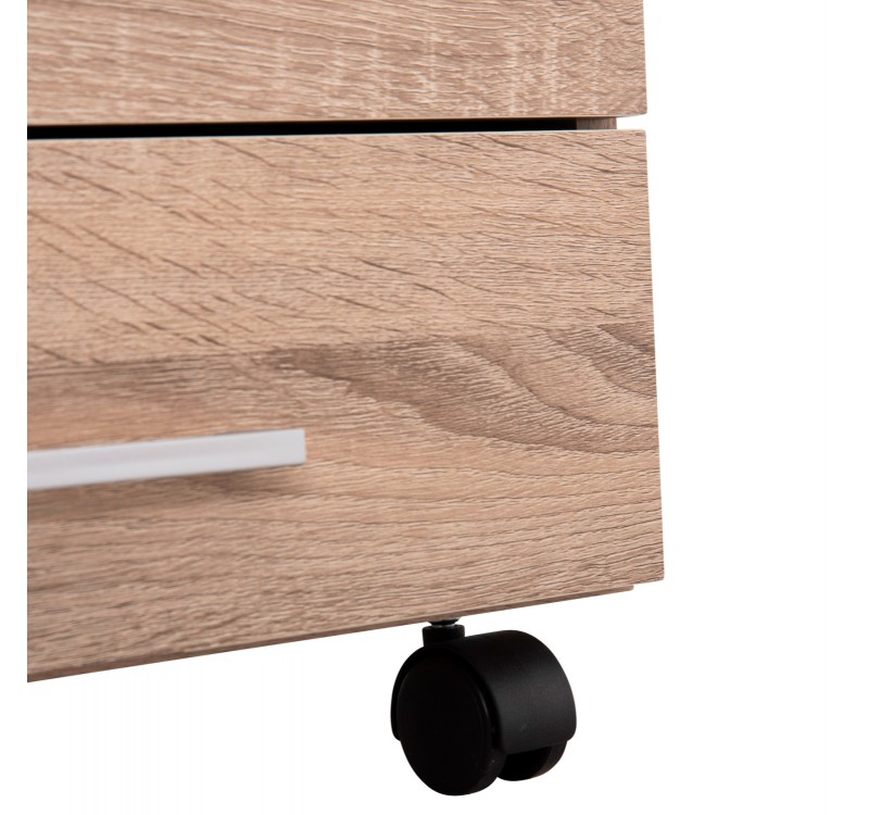 ΣΥΡΤΑΡΙΕΡΑ ΓΡΑΦΕΙΟΥ HAYDEN HM2282.02 ΣΕ SONAMA ΧΡΩΜΑ 39.5x40x46.5Υεκ