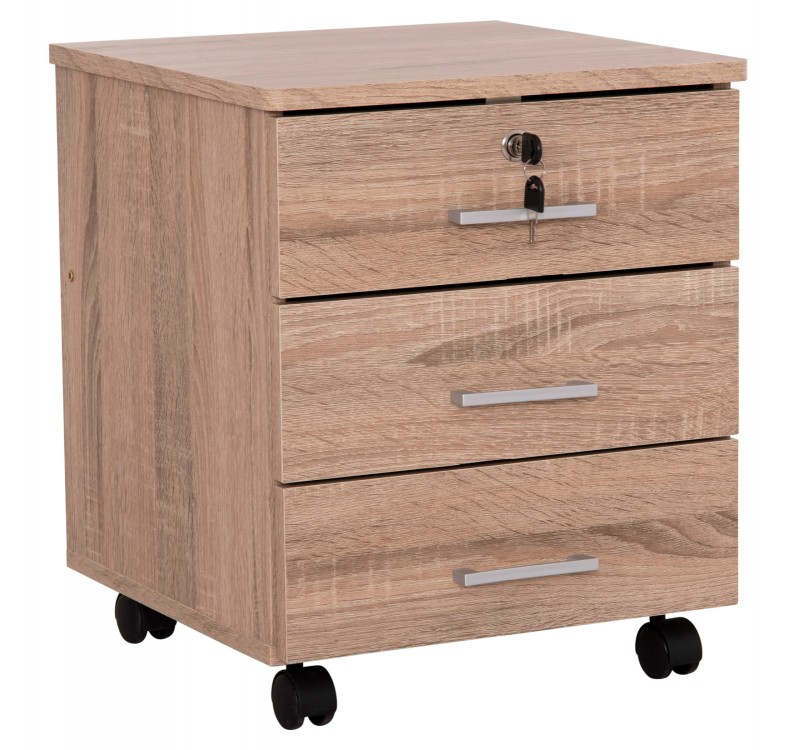 ΣΥΡΤΑΡΙΕΡΑ ΓΡΑΦΕΙΟΥ HAYDEN HM2282.02 ΣΕ SONAMA ΧΡΩΜΑ 39.5x40x46.5Υεκ