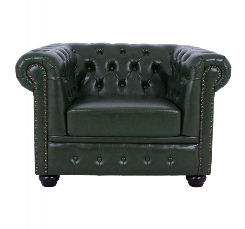 ΠΟΛΥΘΡΟΝΑ T.CHESTERFIELD POLINA HM3011.08 PU ΚΥΠΑΡΙΣΣΙ 106x87x70Y εκ.