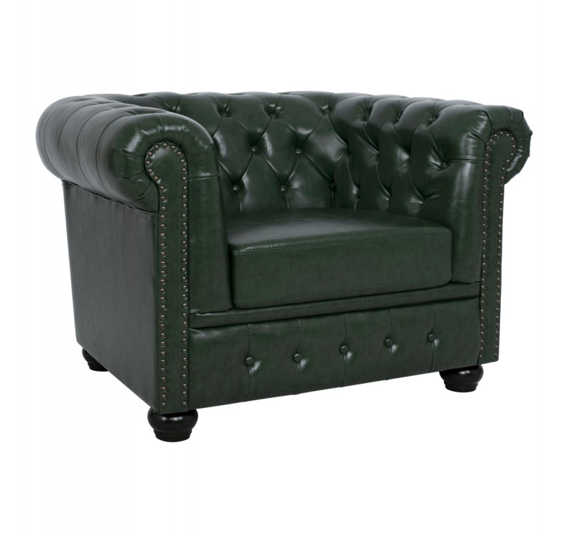 ΠΟΛΥΘΡΟΝΑ T.CHESTERFIELD POLINA HM3011.08 PU ΚΥΠΑΡΙΣΣΙ 106x87x70Y εκ.