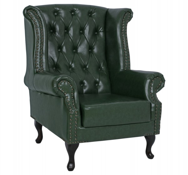 ΠΟΛΥΘΡΟΝΑ-ΜΠΕΡΖΕΡΑ T.CHESTERFIELD POLINA HM0053.08 PU ΚΥΠΑΡΙΣΣΙ 83x79x104 εκ