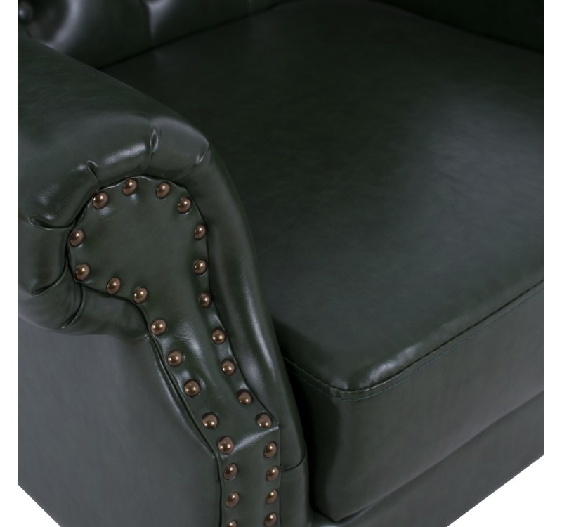 ΠΟΛΥΘΡΟΝΑ-ΜΠΕΡΖΕΡΑ T.CHESTERFIELD POLINA HM0053.08 PU ΚΥΠΑΡΙΣΣΙ 83x79x104 εκ
