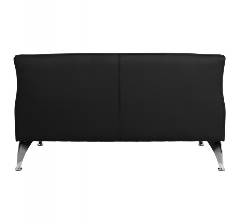 ΚΑΝΑΠΕΣ 2ΘΕΣΙΟΣ KIANA HM3122.21 ΜΕ ΜΑΥΡΟ PU 130x75x71 εκ.