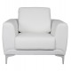 ΠΟΛΥΘΡΟΝΑ KENZIE HM3121.12 ΜΕ ΛΕΥΚΟ PU 89x81x81 εκ.