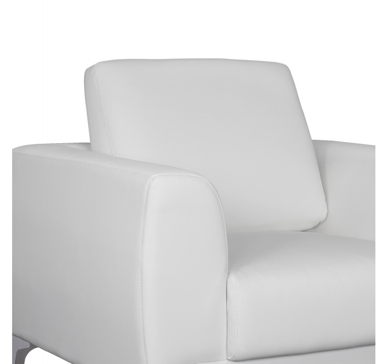 ΠΟΛΥΘΡΟΝΑ KENZIE HM3121.12 ΜΕ ΛΕΥΚΟ PU 89x81x81 εκ.