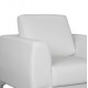 ΠΟΛΥΘΡΟΝΑ KENZIE HM3121.12 ΜΕ ΛΕΥΚΟ PU 89x81x81 εκ.