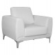 ΠΟΛΥΘΡΟΝΑ KENZIE HM3121.12 ΜΕ ΛΕΥΚΟ PU 89x81x81 εκ.