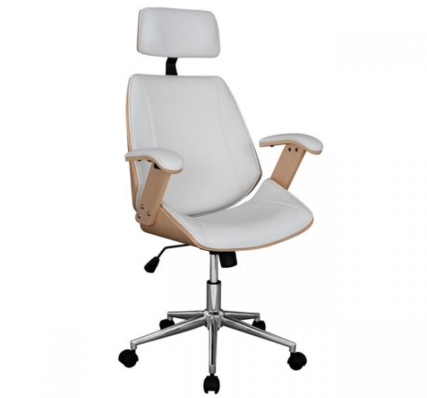 ΚΑΡΕΚΛΑ ΓΡΑΦΕΙΟΥ ΔΙΕΥΘΥΝΤΙΚΗ SUPERIOR PRO HM1109.02 SONAMA-ΑΣΠΡO PU 63x67x123Yεκ.