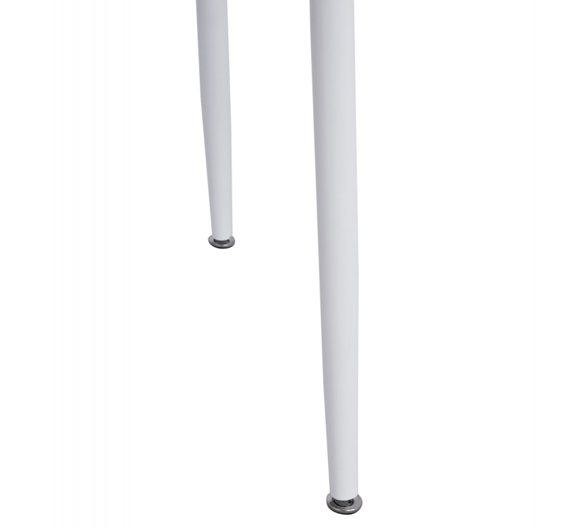 ΤΡΑΠΕΖΙ ΤΡΑΠΕΖΑΡΙΑΣ PALOMA HM8334.02, 120X70X76,5- SONOMA, ΛΕΥΚΑ ΠΟΔΙΑ