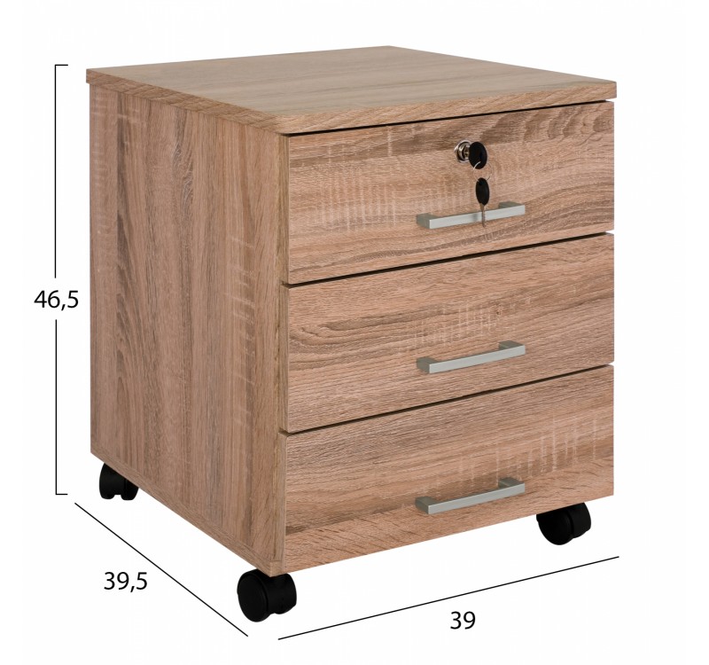 ΣΕΤ ΓΡΑΦΕΙΟΥ 2ΤΧ ΓΡΑΦΕΙΟ & ΣΥΡΤΑΡΙΕΡΑ ΣΕ SONAMA ΧΡΩΜΑ HM10337.02