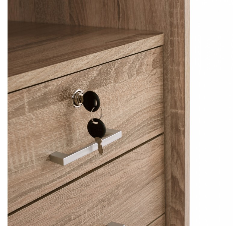 ΣΕΤ ΓΡΑΦΕΙΟΥ 2ΤΧ ΓΡΑΦΕΙΟ & ΣΥΡΤΑΡΙΕΡΑ ΣΕ SONAMA ΧΡΩΜΑ HM10337.02