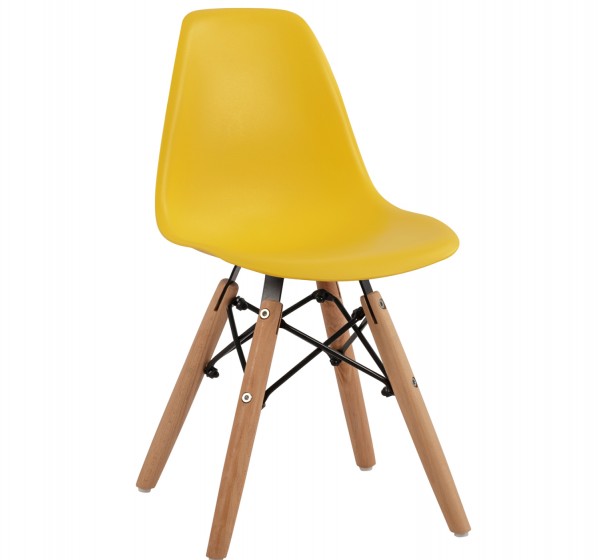 ΚΑΡΕΚΛΑ TWIST KID ΤΜΧ.HM8453.04 ΞΥΛΙΝΑ ΠΟΔΙΑ &ΚΑΘΙΣΜΑ ΚΙΤΡΙΝΟ PP 30,5Χ33Χ59 ΕΚ