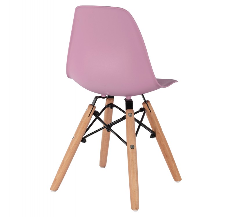 ΚΑΡΕΚΛΑ TWIST KID ΤΜΧ.HM8453.05 ΞΥΛΙΝΑ ΠΟΔΙΑ & ΚΑΘΙΣΜΑ ΡΟΖ PP 30,5Χ33Χ59 ΕΚ
