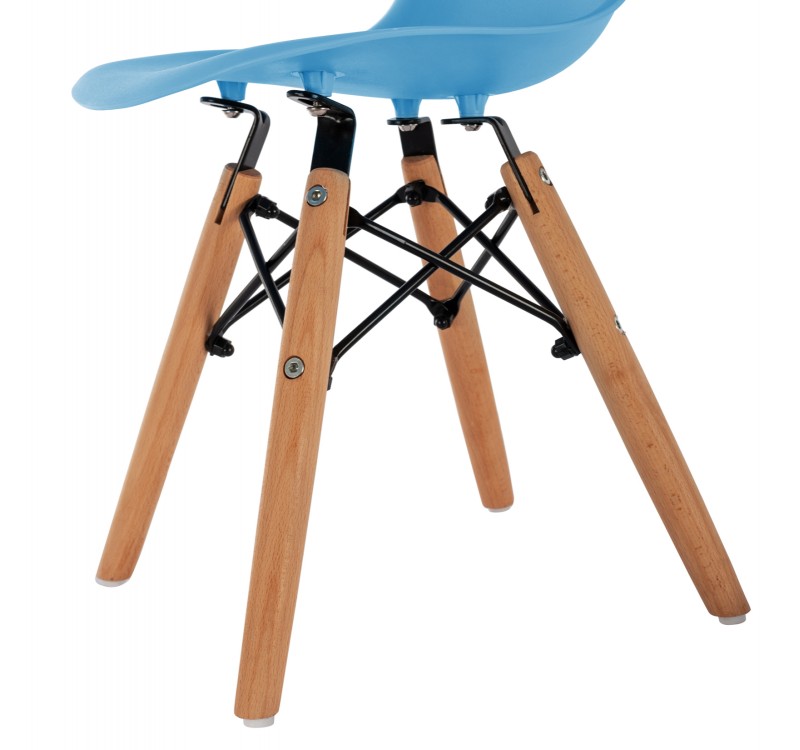 ΚΑΡΕΚΛΑ TWIST KID ΤΜΧ.HM8453.08 ΞΥΛΙΝΑ ΠΟΔΙΑ & ΚΑΘΙΣΜΑ ΜΠΛΕ PP 30,5Χ33Χ59 ΕΚ