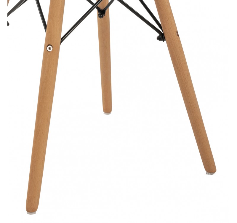 ΤΡΑΠΕΖΙ MINIMAL KID HM8451.01 ΣΤΡΟΓΓYΛΟ Φ60X51Υ ΛΕΥΚΟ