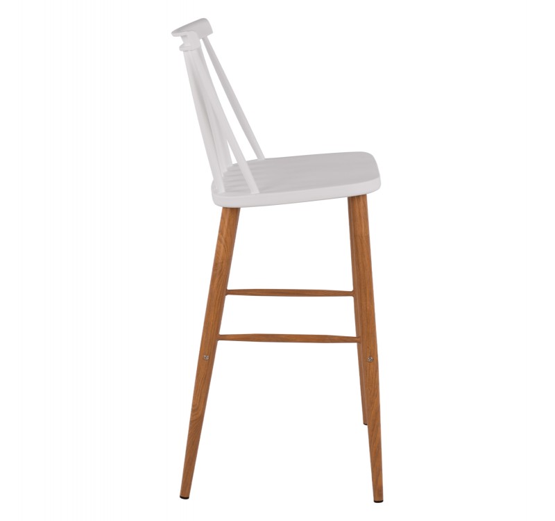 ΣΚΑΜΠΟ ΜΠΑΡ HM8459.01 VANESSA ΣΕ ΛΕΥΚΟ ΧΡΩΜΑ 43x49x107 εκ.