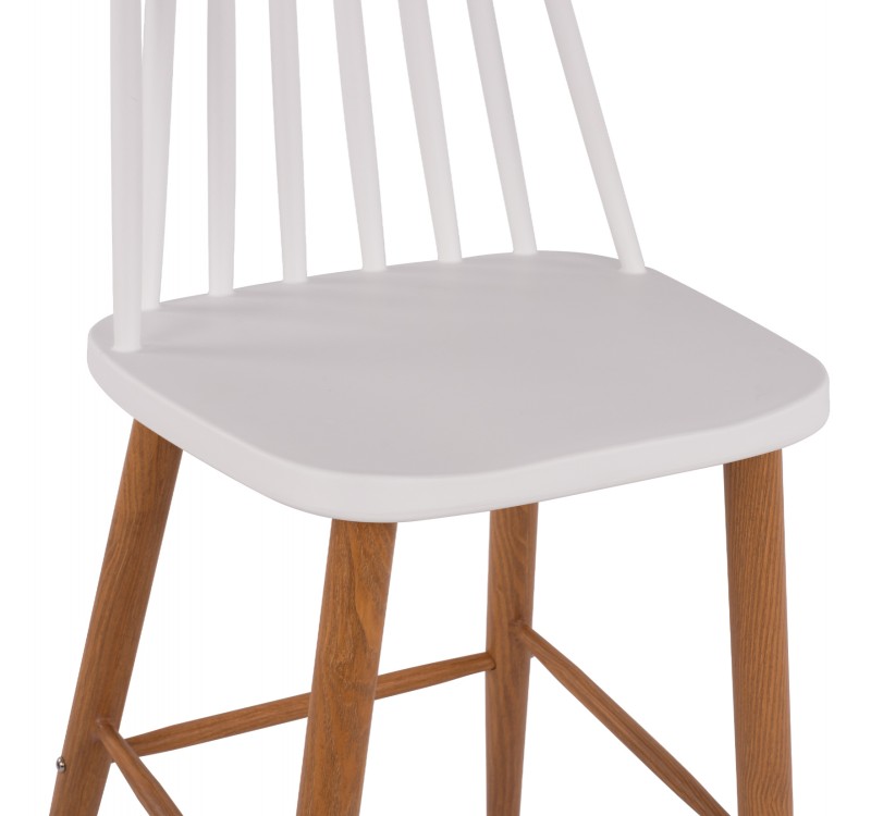 ΣΚΑΜΠΟ ΜΠΑΡ HM8459.01 VANESSA ΣΕ ΛΕΥΚΟ ΧΡΩΜΑ 43x49x107 εκ.