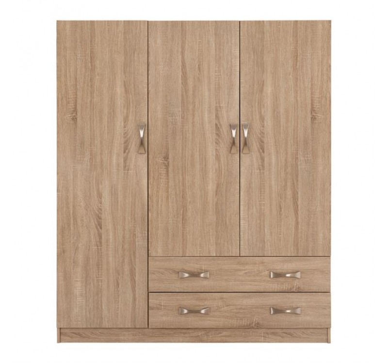 ΝΤΟΥΛΑΠΑ 3ΦΥΛΛΗ CARLY HM384.02 ΜΕ ΔΥΟ ΣΥΡΤΑΡΙΑ SONAMA 150X55Χ180Υεκ.