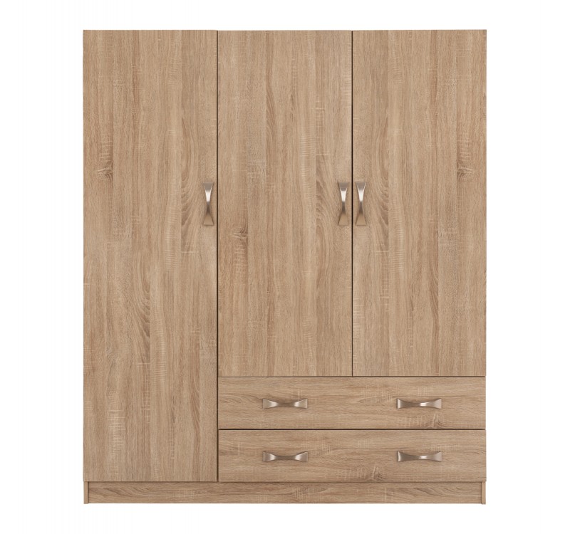 ΝΤΟΥΛΑΠΑ 3ΦΥΛΛΗ CARLY HM384.02 ΜΕ ΔΥΟ ΣΥΡΤΑΡΙΑ SONAMA 150X55Χ180Υεκ.