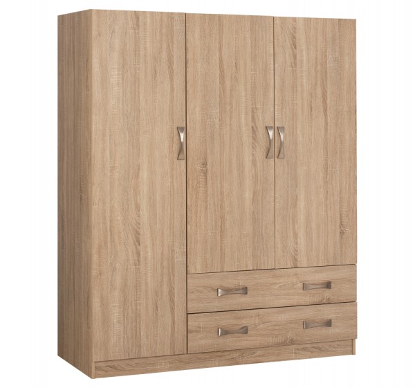 ΝΤΟΥΛΑΠΑ 3ΦΥΛΛΗ CARLY HM384.02 ΜΕ ΔΥΟ ΣΥΡΤΑΡΙΑ SONAMA 150X55Χ180Υεκ.