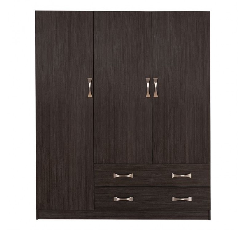 ΝΤΟΥΛΑΠΑ 3ΦΥΛΛΗ CARLY HM384.01 ΜΕ ΔΥΟ ΣΥΡΤΑΡΙΑ ZEBRANO 150X55Χ180Υεκ.