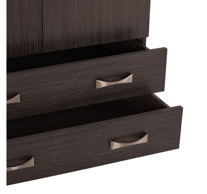 ΝΤΟΥΛΑΠΑ 3ΦΥΛΛΗ CARLY HM384.01 ΜΕ ΔΥΟ ΣΥΡΤΑΡΙΑ ZEBRANO 150X55Χ180Υεκ.