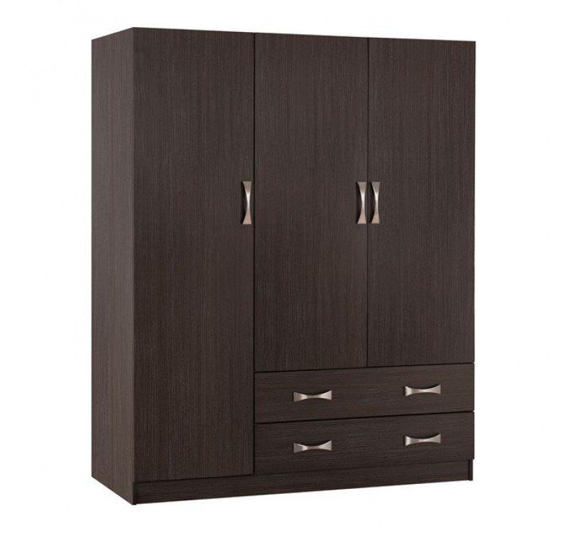 ΝΤΟΥΛΑΠΑ 3ΦΥΛΛΗ CARLY HM384.01 ΜΕ ΔΥΟ ΣΥΡΤΑΡΙΑ ZEBRANO 150X55Χ180Υεκ.
