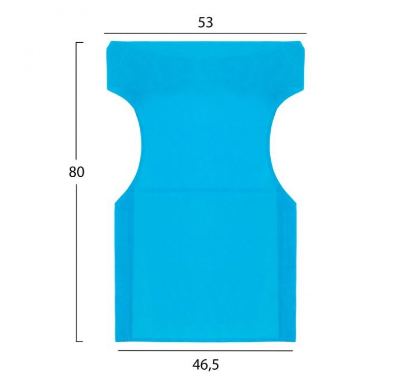 ΜΑΞΙΛΑΡΙ TEXTILENE 600gr/m2 2X1 ΓΑΛΑΖΙΟ ΓΙΑ ΠΟΛΥΘΡΟΝΑ ΣΚΗΝΟΘΕΤΗ HM5272.08 46.5Χ53Χ80Υεκ.