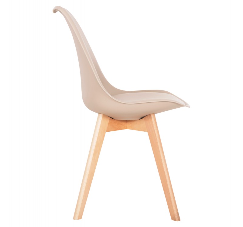 ΚΑΡΕΚΛΑ VEGAS HM0033.25 ΞΥΛΙΝΑ ΠΟΔΙΑ-ΚΑΘΙΣΜΑ ΠΟΛΥΠΡΟΠ. ΜΕ PU ΚΑΠΟΥΤΣΙΝΟ 48x52x81Υεκ.