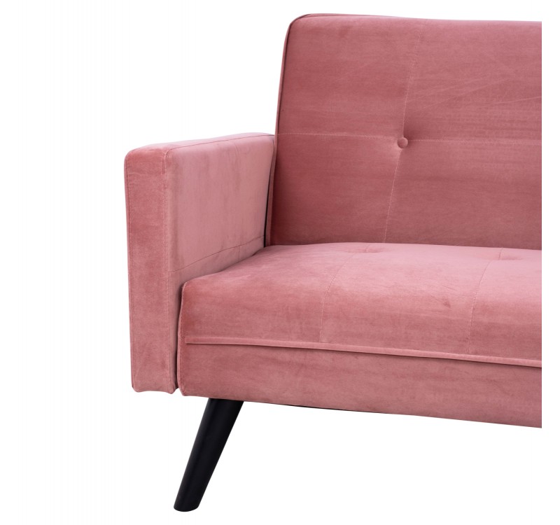 ΚΑΝΑΠΕΣ ΓΩΝΙΑ ΚΡΕΒΑΤΙ LIVIA ΒΕΛΟΥΔΟ ΣΑΠΙΟ ΜΗΛΟ ΜΕ ΥΠΟΠΟΔΙΟ 211X158X83Y εκ.HM3151.02