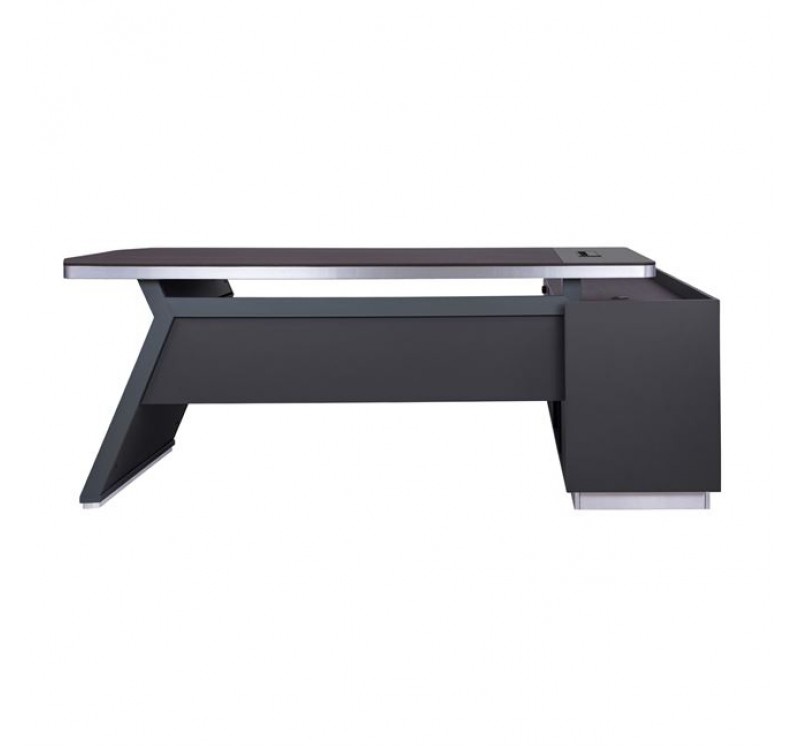 ΓΡΑΦΕΙΟ ΕΠΑΓΓΕΛΜΑΤΙΚΟ ΑΡΙΣΤΕΡΗ ΓΩΝΙΑ ROSEWOOD HM2084L 220X180X76Υεκ.