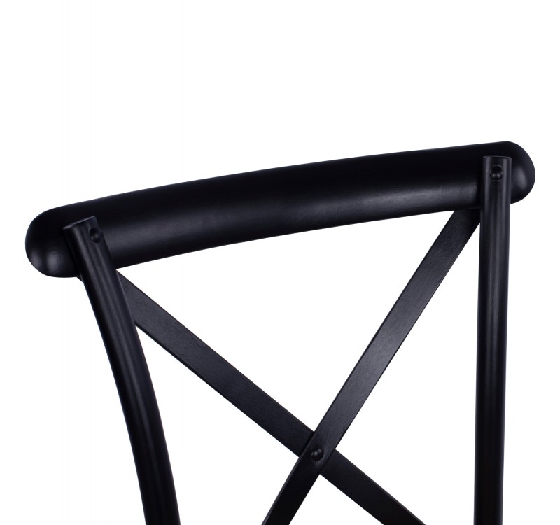 ΚΑΡΕΚΛΑ OWEN ΣΤΟΙΒΑΖΟΜΕΝΗ ΞΥΛΙΝΗ ΟΞΙΑ ΜΑΥΡΟ ΜΑΤ ΜΕ ΧΙΑΣΤΙ ΠΛΑΤΗ HM8575.02 45x55,5x90Yεκ