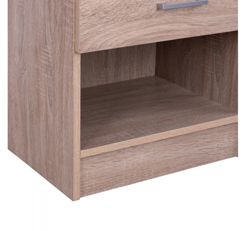 ΚΟΜΟΔΙΝΟ ΜΕ 1 ΣΥΡΤΑΡΙ LANEY SONAMA 45x35,5x47Υ εκ. HM2345.01