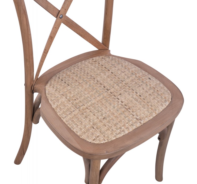 ΚΑΡΕΚΛΑ OWEN ΞΥΛΙΝΗ ΣΤΟΙΒΑΖΟΜΕΝΗ ΑΠΟ ΟΞΙΑ DARK HONEY ΜΕ ΧΙΑΣΤΙ ΠΛΑΤΗ HM8575.01 45x55,5x90 cm