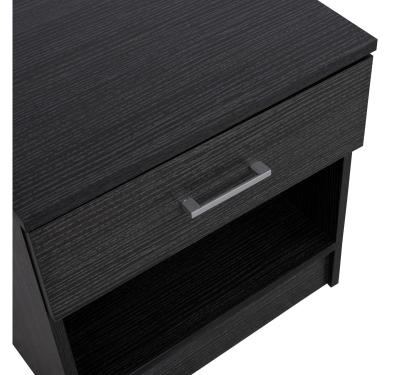 ΚΟΜΟΔΙΝΟ ΜΕ 1 ΣΥΡΤΑΡΙ LANEY ZEBRANO 45x35,5x47Υ εκ. HM2345.02