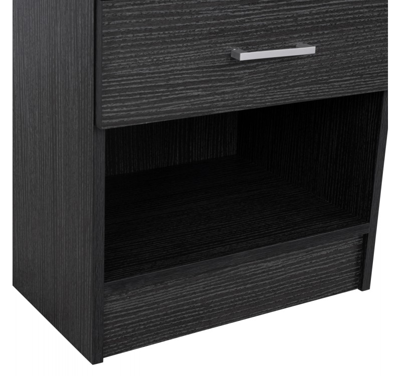 ΚΟΜΟΔΙΝΟ ΜΕ 1 ΣΥΡΤΑΡΙ LANEY ZEBRANO 45x35,5x47Υ εκ. HM2345.02