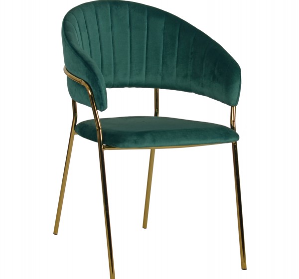 ΠΟΛΥΘΡΟΝΑΚΙ THEODORE HM8520.03 ΑΠΟ ΒΕΛΟΥΔΟ ΚΥΠΑΡΙΣΣΙ ΜΕ ΕΠΙΧΡΥΣΟ ΣΚΕΛΕΤΟ 55Χ50Χ82Υ εκ.