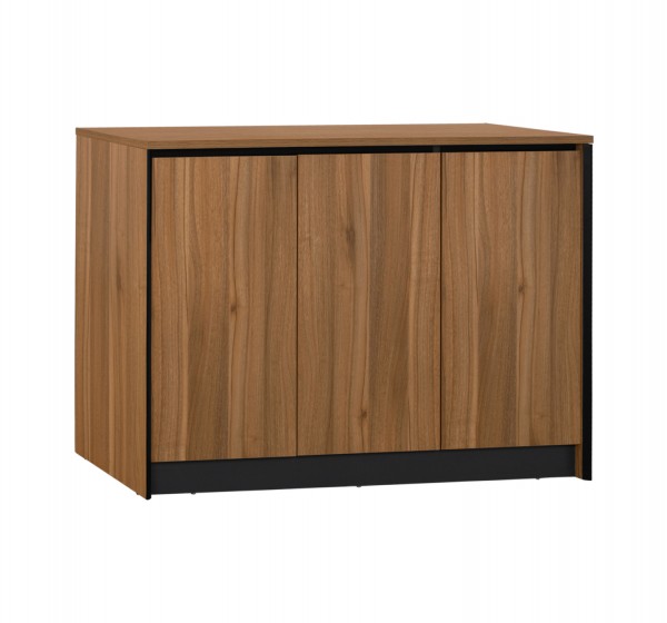 ΝΤΟΥΛΑΠΙ ΓΡΑΦΕΙΟΥ SUPREME HM2357 ΜΕΛΑΜΙΝΗ ΣΕ HONEY OAK & ΓΚΡΙ 120x40x80Υεκ.