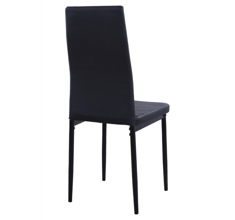 ΚΑΡΕΚΛΑ ΜΕΤΑΛΛΙΚΗ LADY HM0037.12 ΜΑΥΡΟ PU ΜΕΤΑΛΛΙΚΟ ΣΚΕΛΕΤΟ K/D 40x48x95 εκ.