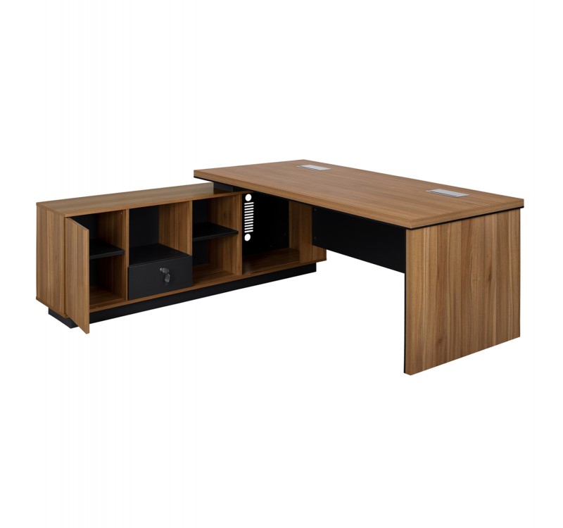 ΓΡΑΦΕΙΟ ΕΠΑΓΓΕΛΜΑΤΙΚΟ ΓΩΝΙΑ ΑΝΑΣΤΡΕΨΙΜΗ SUPREME 199X180X76 HM2347