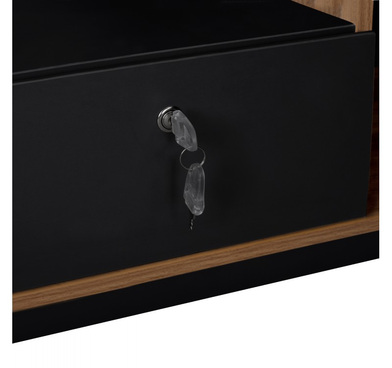 ΓΡΑΦΕΙΟ ΕΠΑΓΓΕΛΜΑΤΙΚΟ ΓΩΝΙΑ ΑΝΑΣΤΡΕΨΙΜΗ SUPREME 199X180X76 HM2347