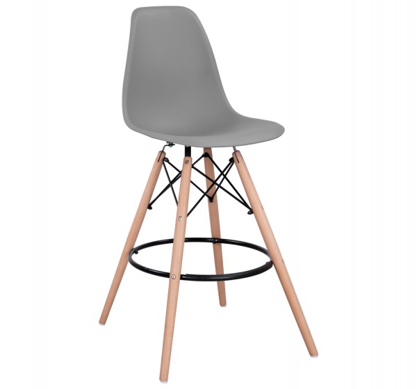 ΣΚΑΜΠΟ ΜΠΑΡ RENATA HM0173.10 ΓΚΡΙ 58x56x107Υ εκ.