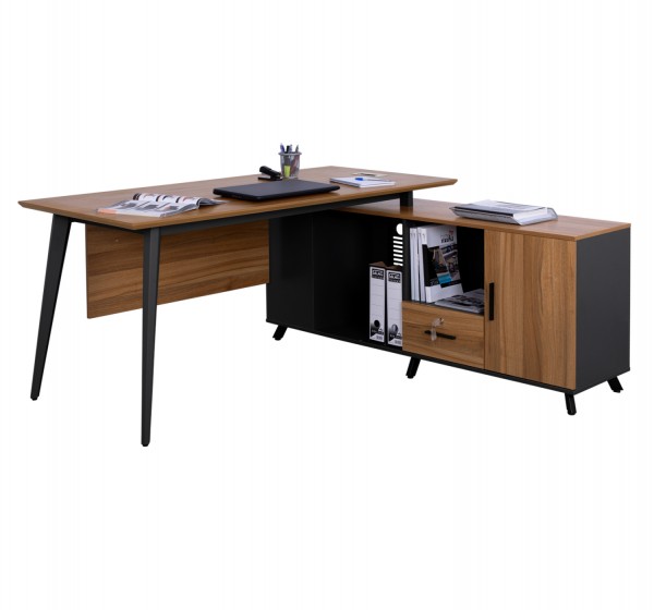 ΕΠΑΓΓΕΛΜΑΤΙΚΟ ΓΡΑΦΕΙΟ SUPREME ΑΝΑΣΤΡΕΨΙΜΗ ΓΩΝΙΑ 160X160X75 HM2360