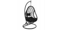ΚΡΕΜΑΣΤΗ ΠΟΛΥΘΡΟΝΑ ΦΩΛΙΑ CALLIE HM5541.02 ΜΕ ΜΑΥΡΟ WICKER & ΜΑΞΙΛΑΡΙΑ Φ105Χ195Υ εκ.