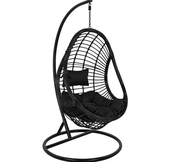 ΚΡΕΜΑΣΤΗ ΠΟΛΥΘΡΟΝΑ ΦΩΛΙΑ CALLIE HM5541.02 ΜΕ ΜΑΥΡΟ WICKER & ΜΑΞΙΛΑΡΙΑ Φ105Χ195Υ εκ.