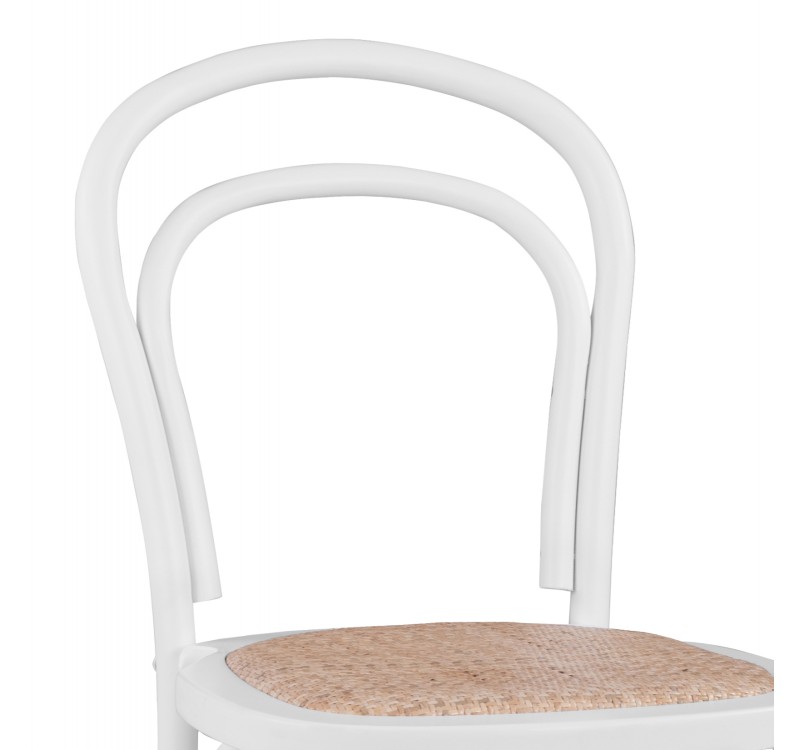 ΞΥΛΙΝΗ ΚΑΡΕΚΛΑ ΒΙΕΝΝΗΣ ALIYAH ΣΤΟΙΒΑΖΟΜΕΝΗ ΑΠΟ ΞΥΛΟ ΟΞΙΑΣ ΣΕ ΛΕΥΚΟ ΜΑΤ HM8644.03 45x54x89